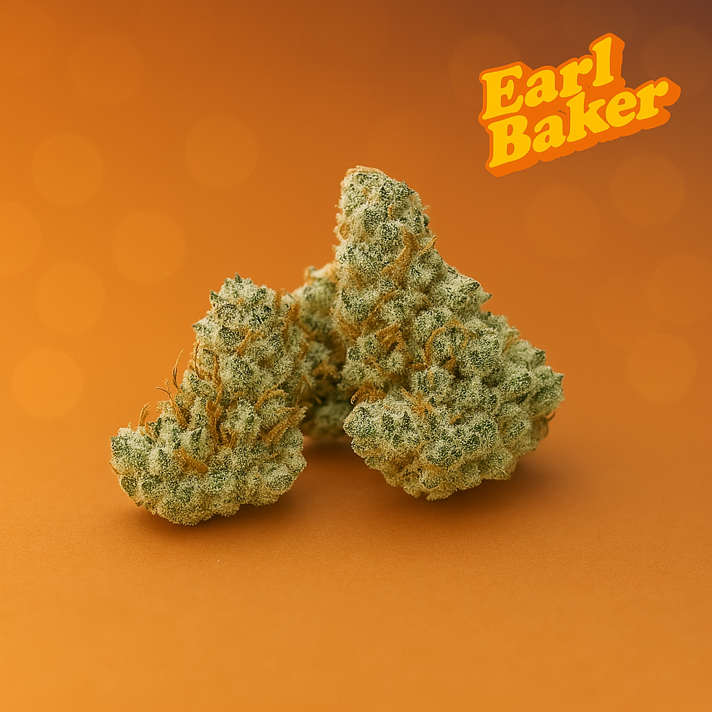 Photograph of product: Earl Baker - Whole Flower - Dantes Fire 024 - 3.5g