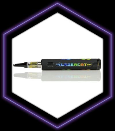 Photograph of product: LazerCat Rambutan Live Rosin Cartridge