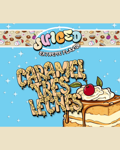 Photograph of product: DELI - JUICED Caramel Tres Leches - 28g