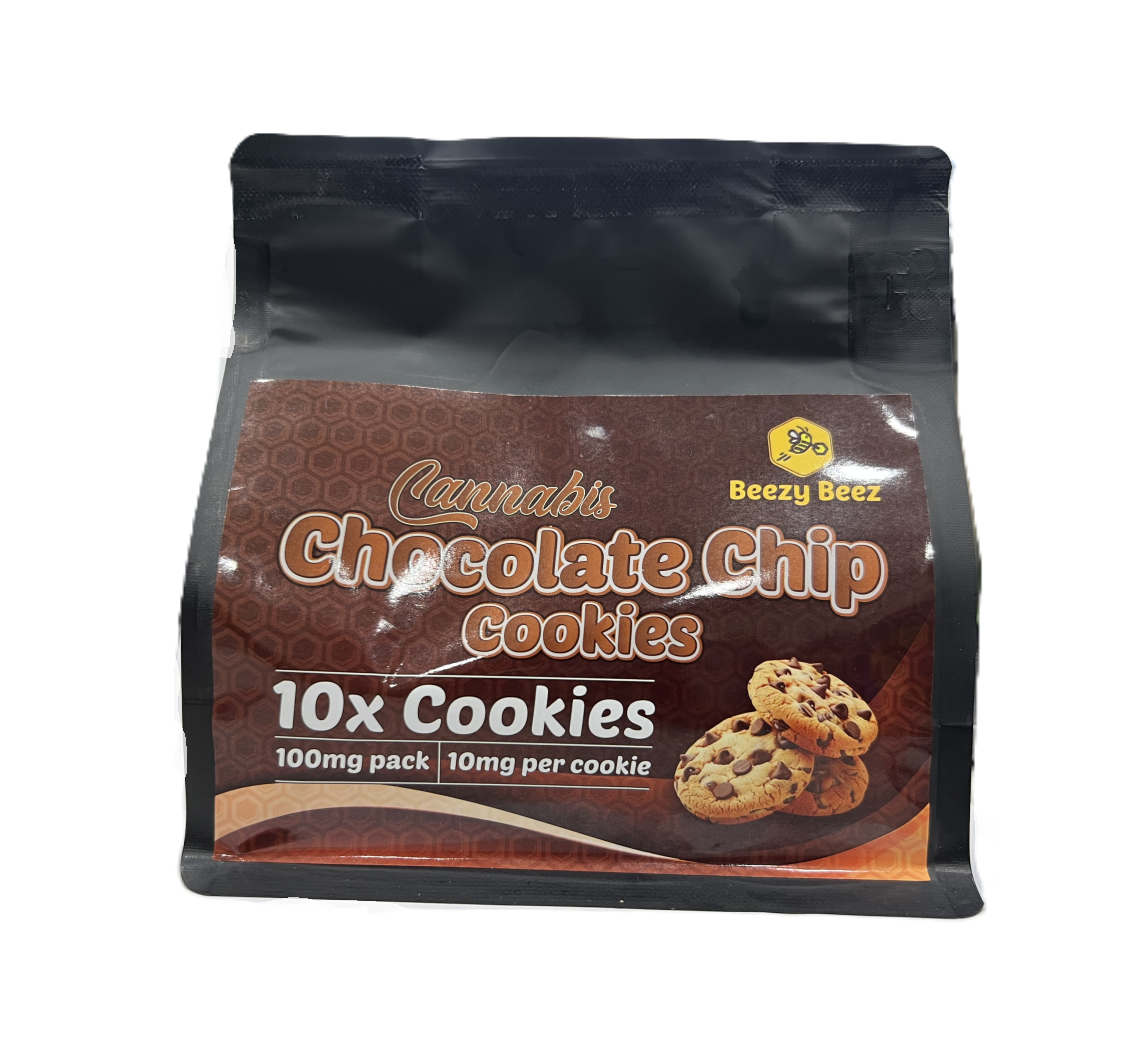 Photograph of product: Beezy Beez I Chocolate Chip Cookies 10pk
