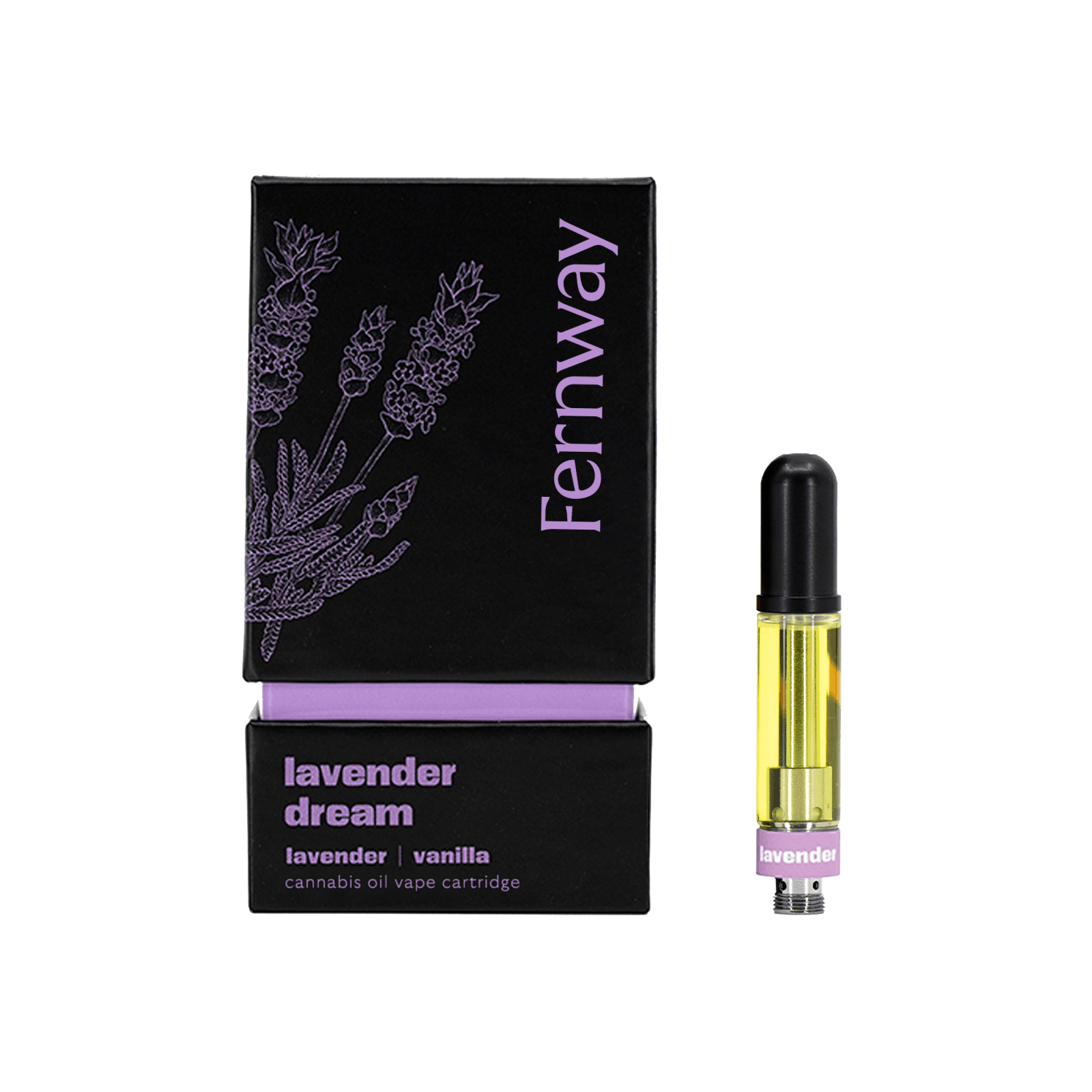 Photograph of product: Fernway | Lavender Dream | Vape Cartridge | 1g
