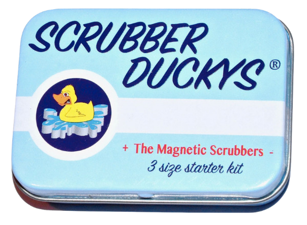 Photograph of product: Scrubber Duckys Magnetic Scrubbers Starter Kit