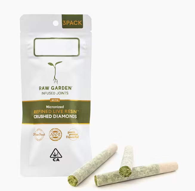 Photograph of product: DIAMOND INFUSED 3-PACK - FUNKIN' SLURM (1.75G)