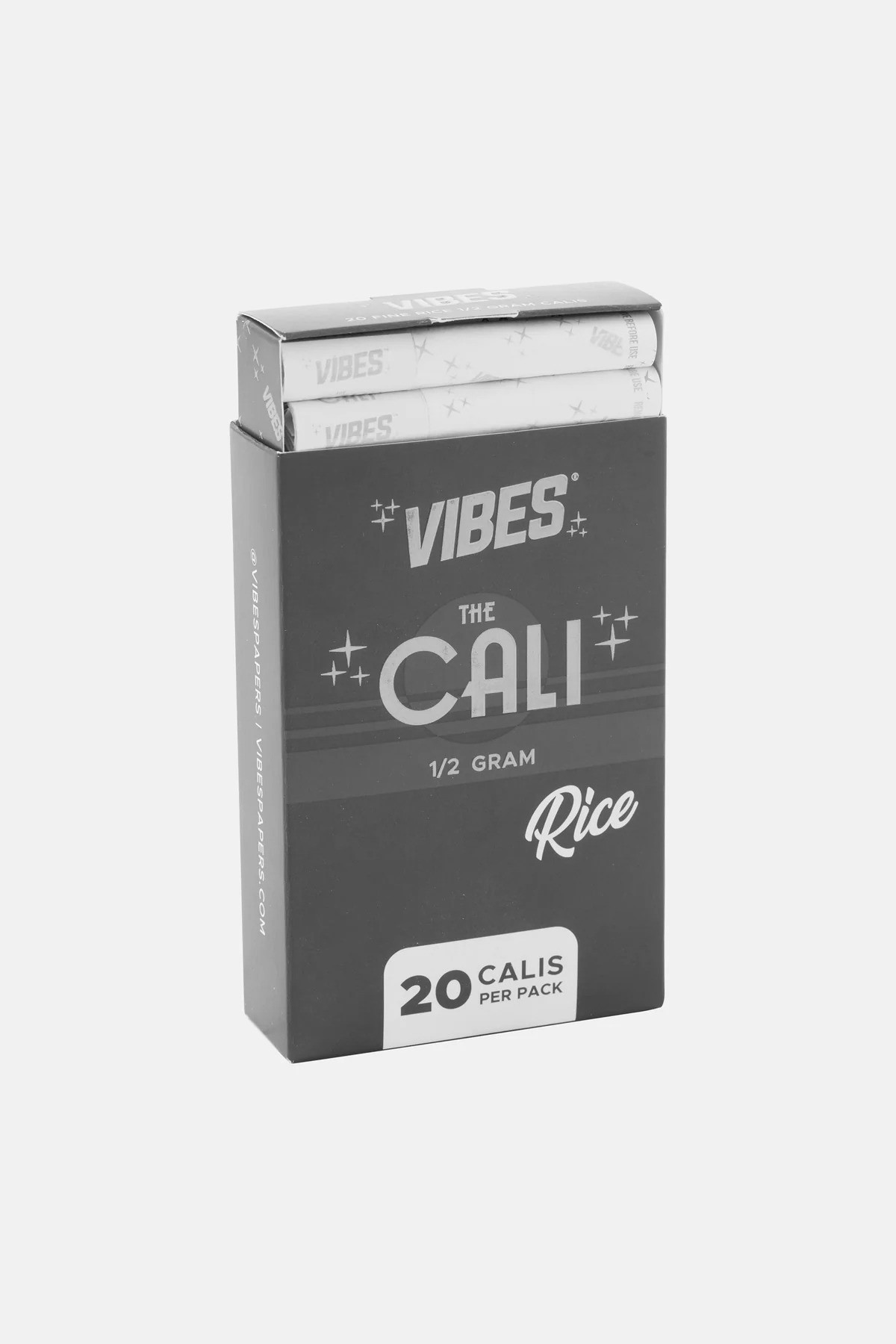 Photograph of product: Vibes - The Cali - Cones - Rice - Blue - 20ct - 1/2g