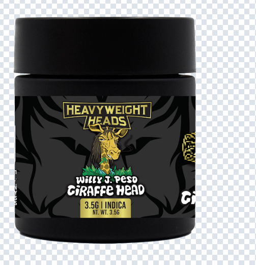 Photograph of product: [REC] Heavyweight Heads | Giraffe Head | 3.5g Flower