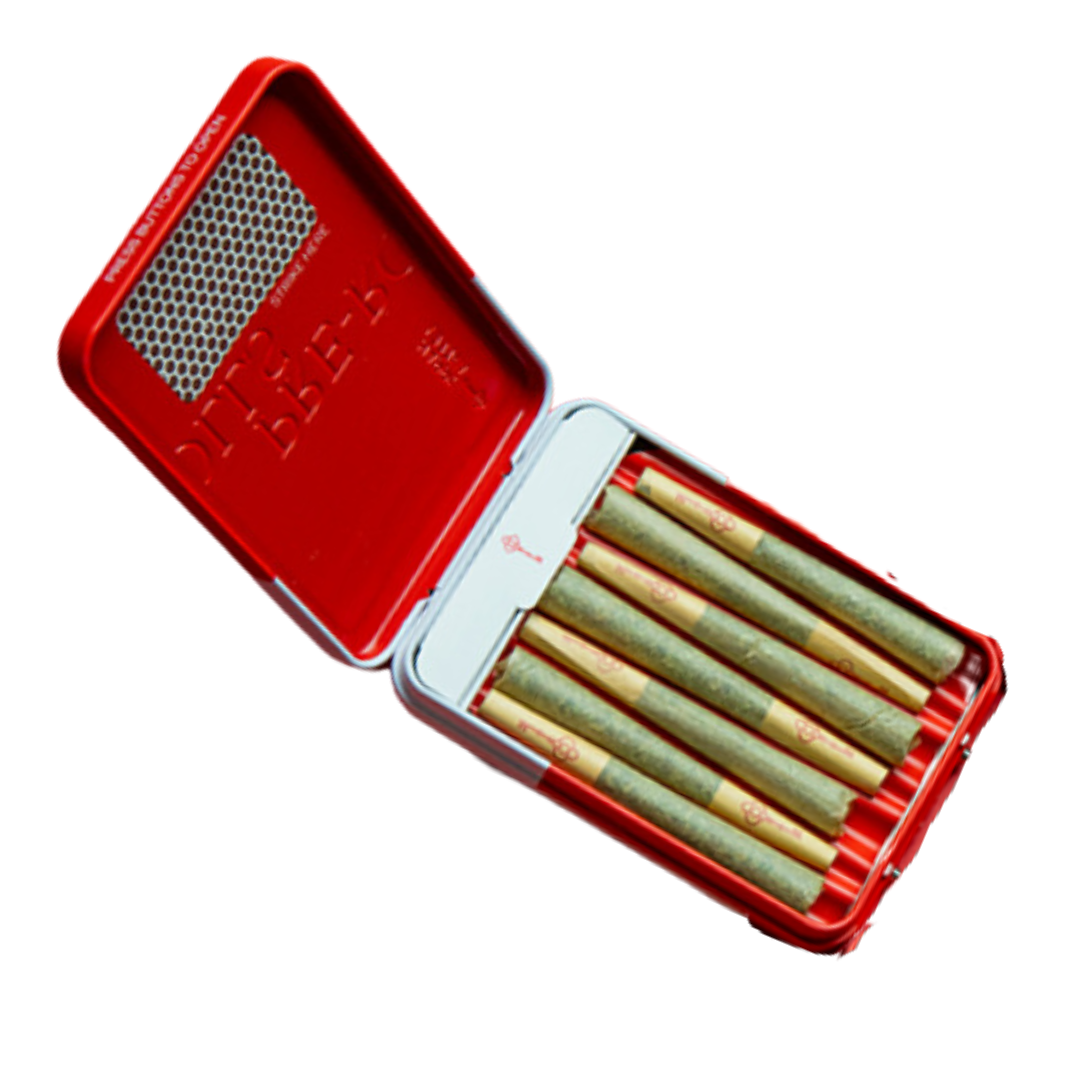Photograph of product: Banana Jealousy | 7pk | 0.5g