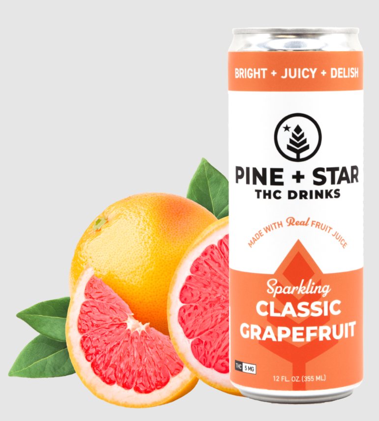 Photograph of product: Classic Grapefruit | Infused Sparkling Seltzer 12oz 5mg