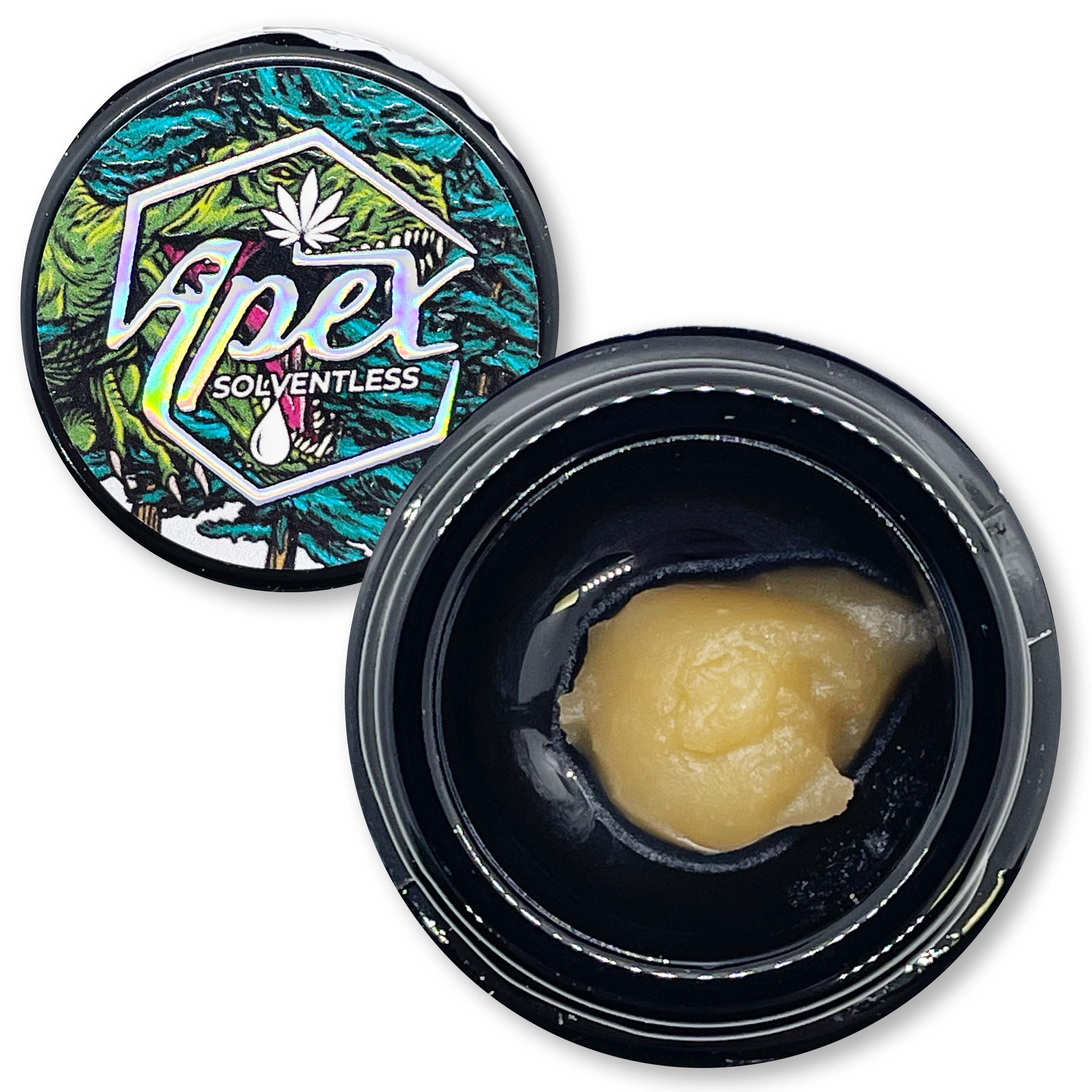 Photograph of product: Apex Solventless - Han Solo Burger Live Rosin - 1g