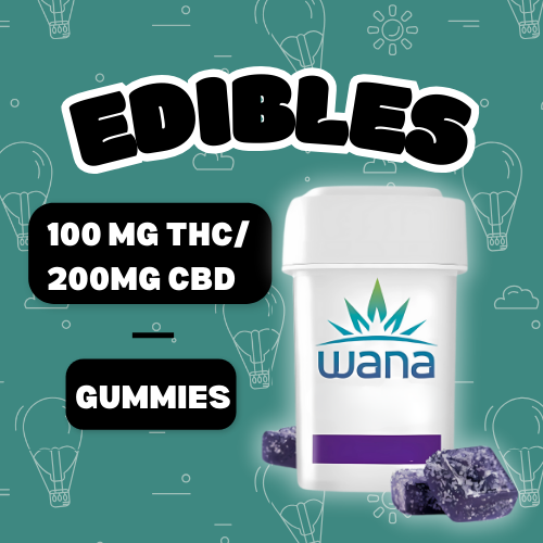 Photograph of product: Exotic Yuzu Gummies | 100mg THC 200mg CBD | Wana