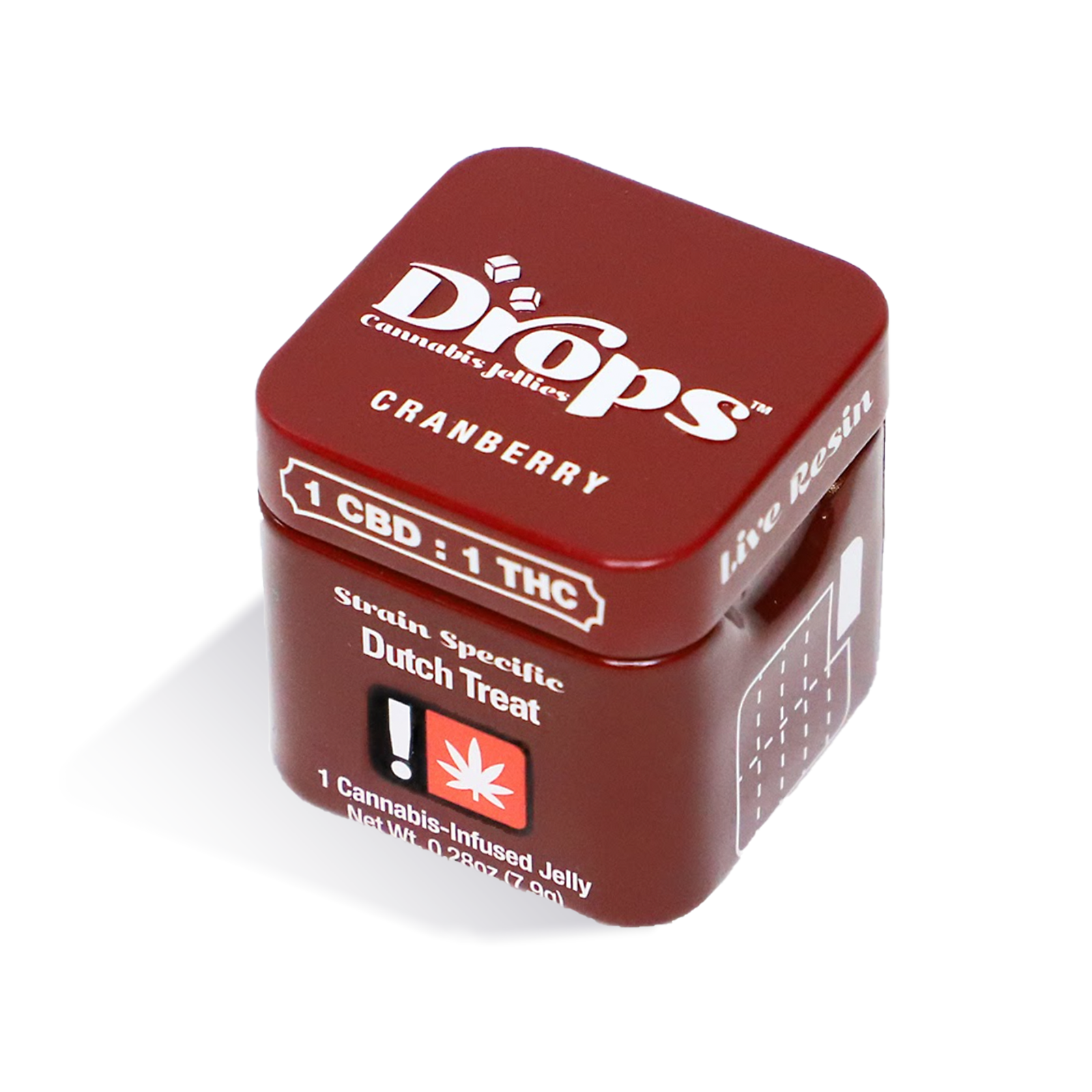 Photograph of product: Cranberry 1:1 Jelly Single | 50mg