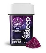 Photograph of product: Fast Asleep Gummies | 100mg | Wana