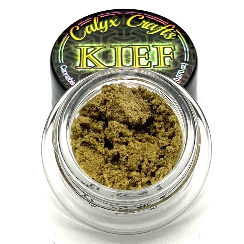 Photograph of product: Calyx Crafts > Kief 2g > Oui'd > Block Buster