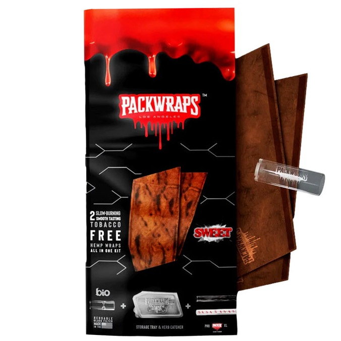 Photograph of product: Sweet | 2 Wraps & Glass Tip | PACKWRAPS x TWISTED