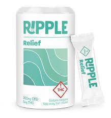 Photograph of product: Stillwater - Ripple Dissolvable Powder - Relief - .5 TH-oui + 20mg CBD