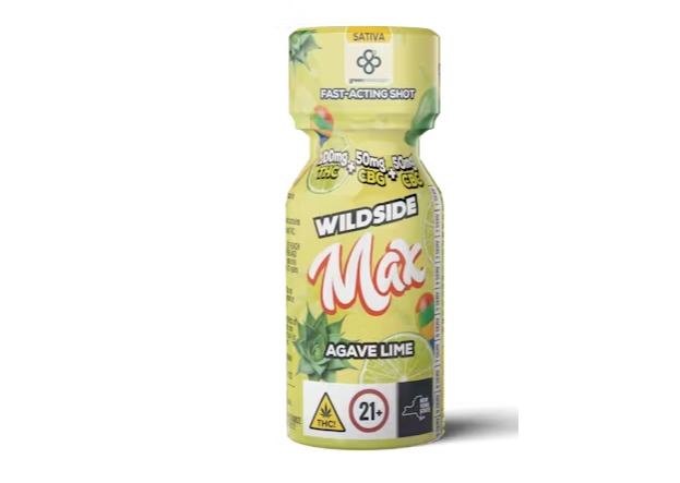 Photograph of Product: Green Revolution | Nano Shot MAX | Agave Lime | 2:1:1 | THC:CBG:CBC