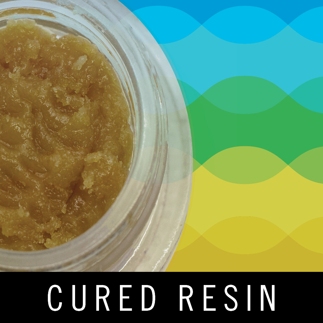 Photograph of product: Levitate - Cured Resin - Kiwi X Super Boof - 1g