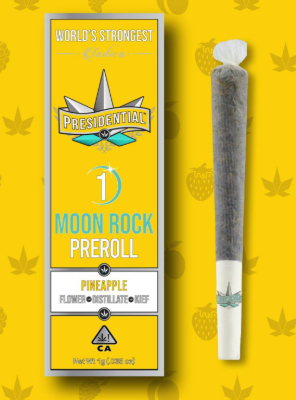 Photograph of product: Pineapple | Moon Rock Infused Preroll