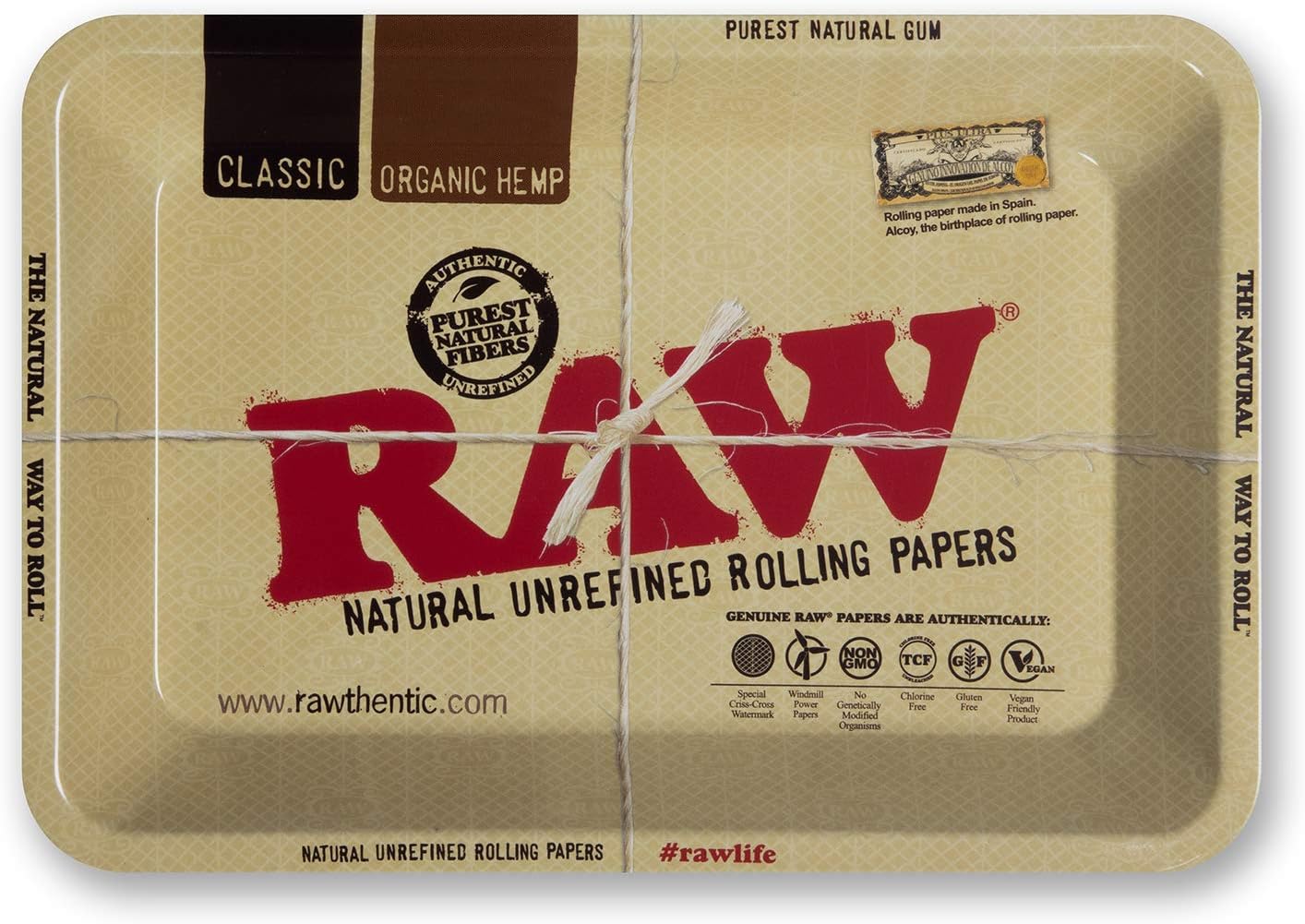 Photograph of product: Raw Metal Tray Mini