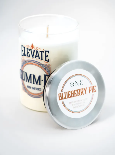 Photograph of product: Blueberry Pie Gumm-E Scented Candle