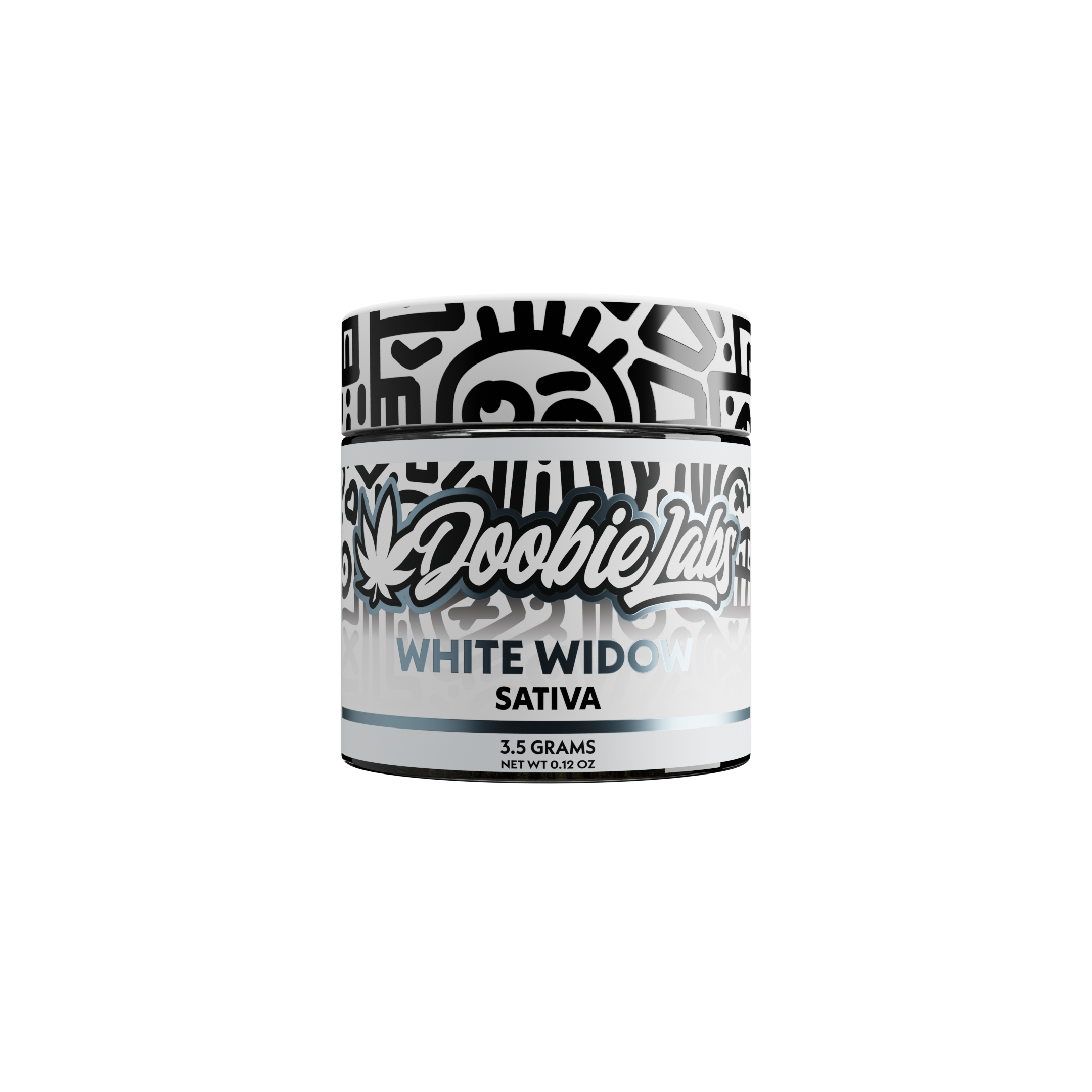 Photograph of product: White Widow 3.5G Flower | Doobie Labs |