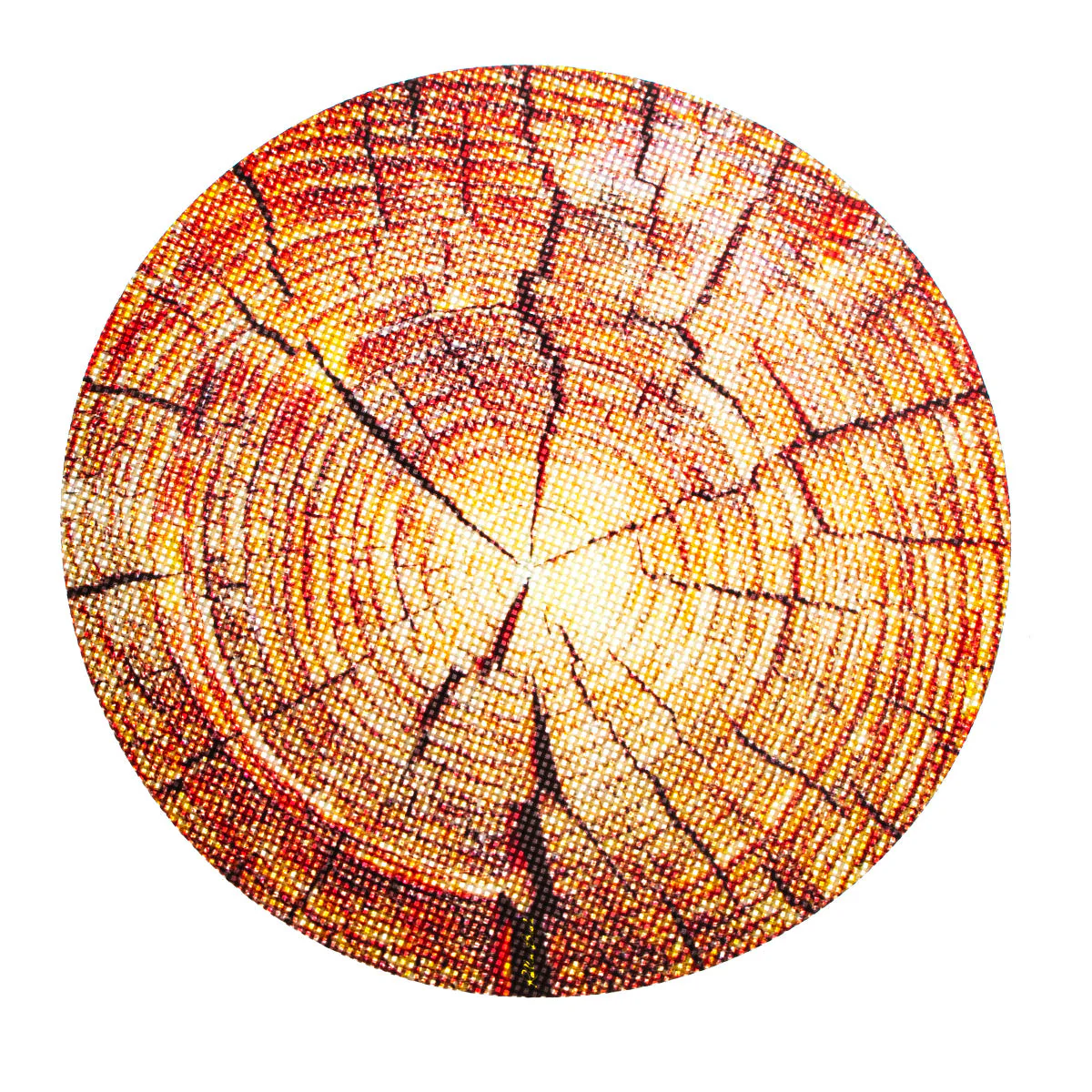 Photograph of product: Rollin Budz | Wood Grain 8' Dab Mat | MERCH