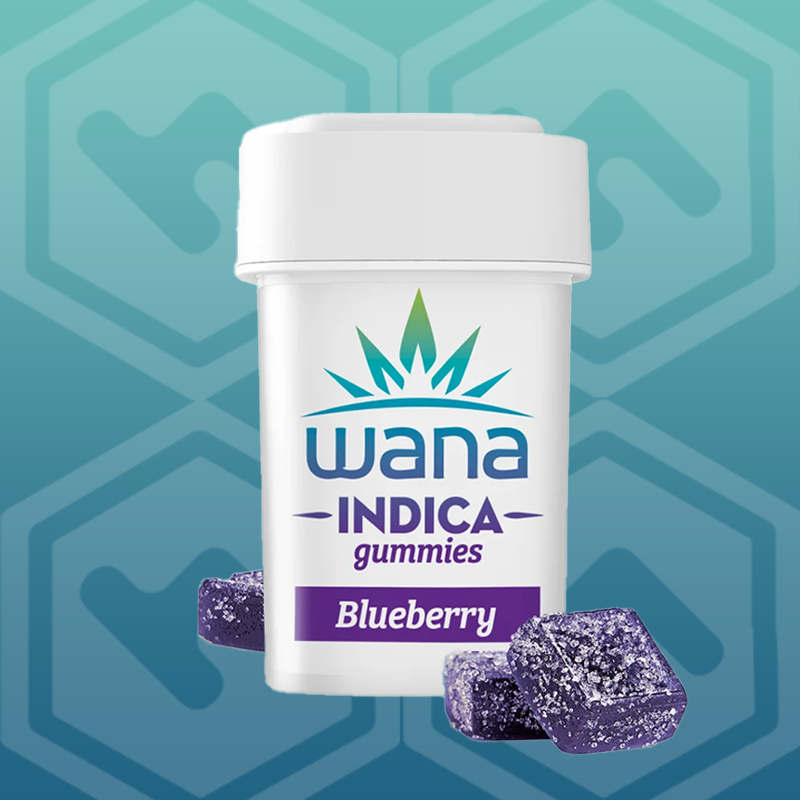 Photograph of product: Blueberry 100mg/10pack