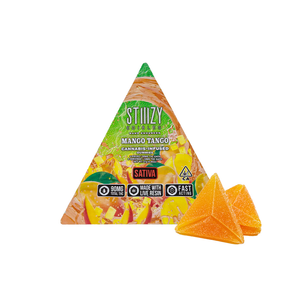 Photograph of product: STIIIZY Sour Apple Gummies 10mg 10pk