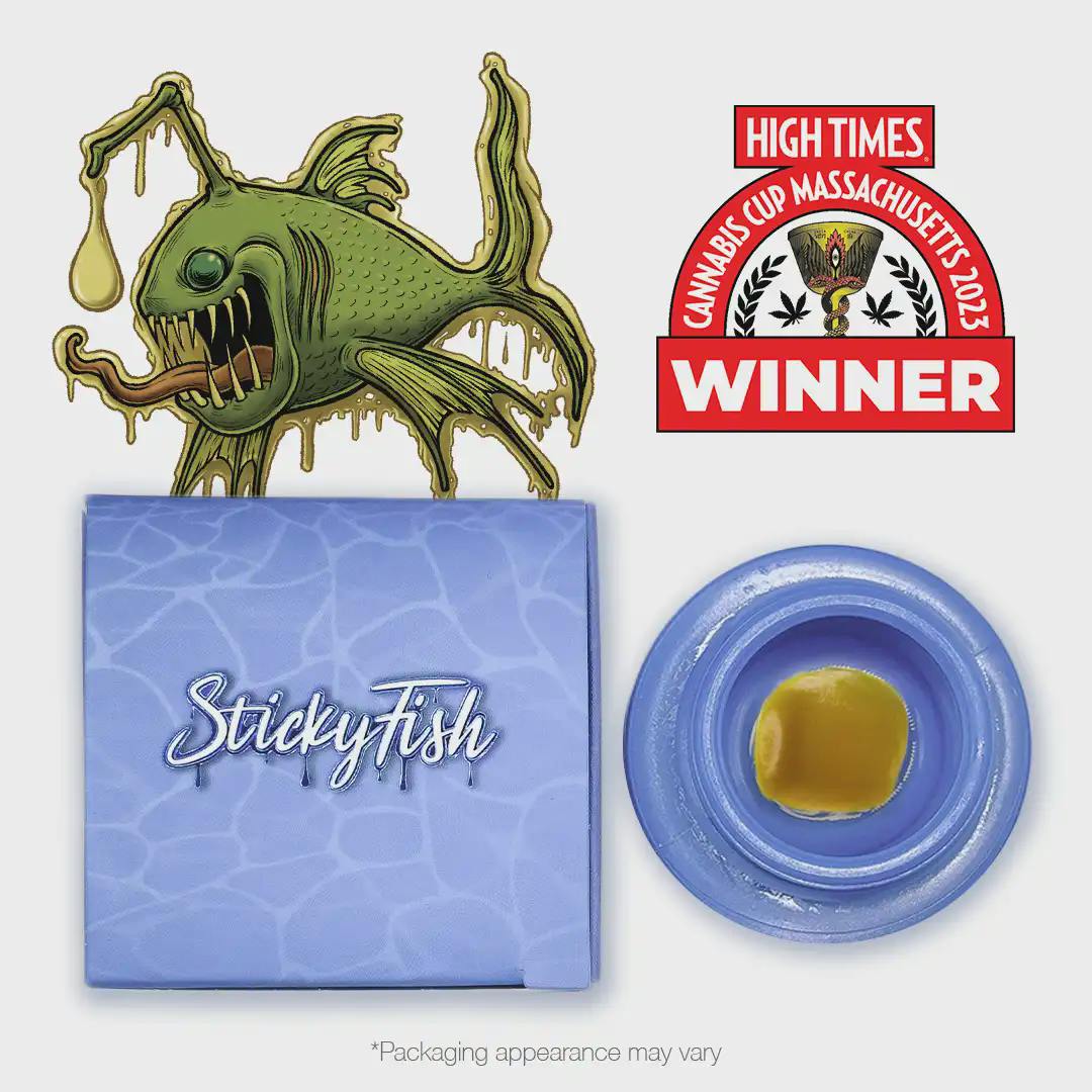 Photograph of product: Jelly Runtz 1g Cured Badder (Sticky Fish)