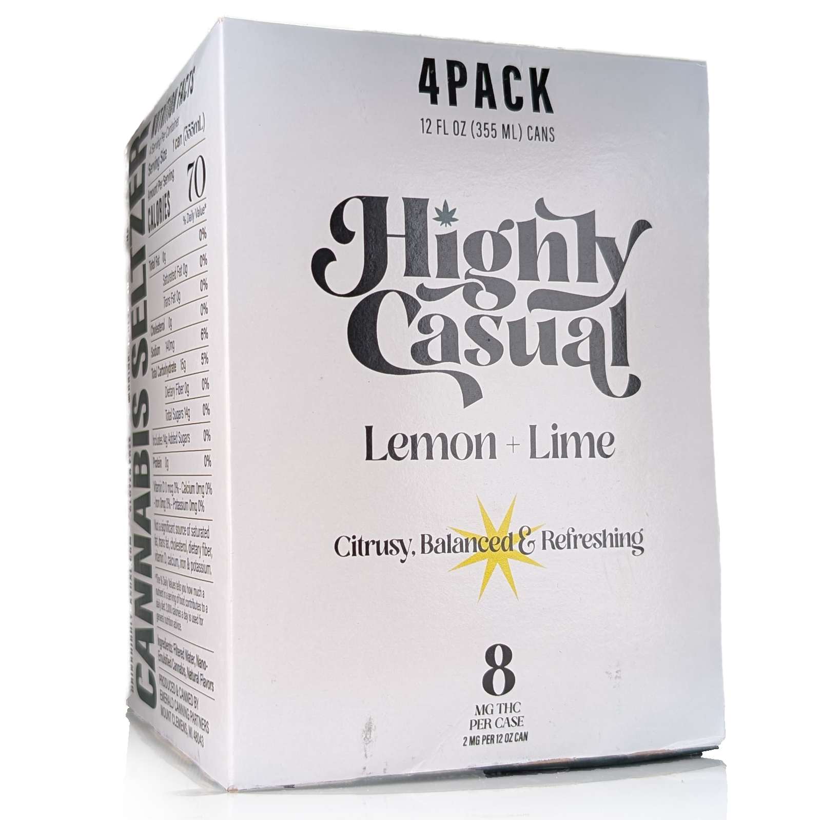 Photograph of product: LEMON LIME - 4 PACK 8MG TH-oui (4X2MG)