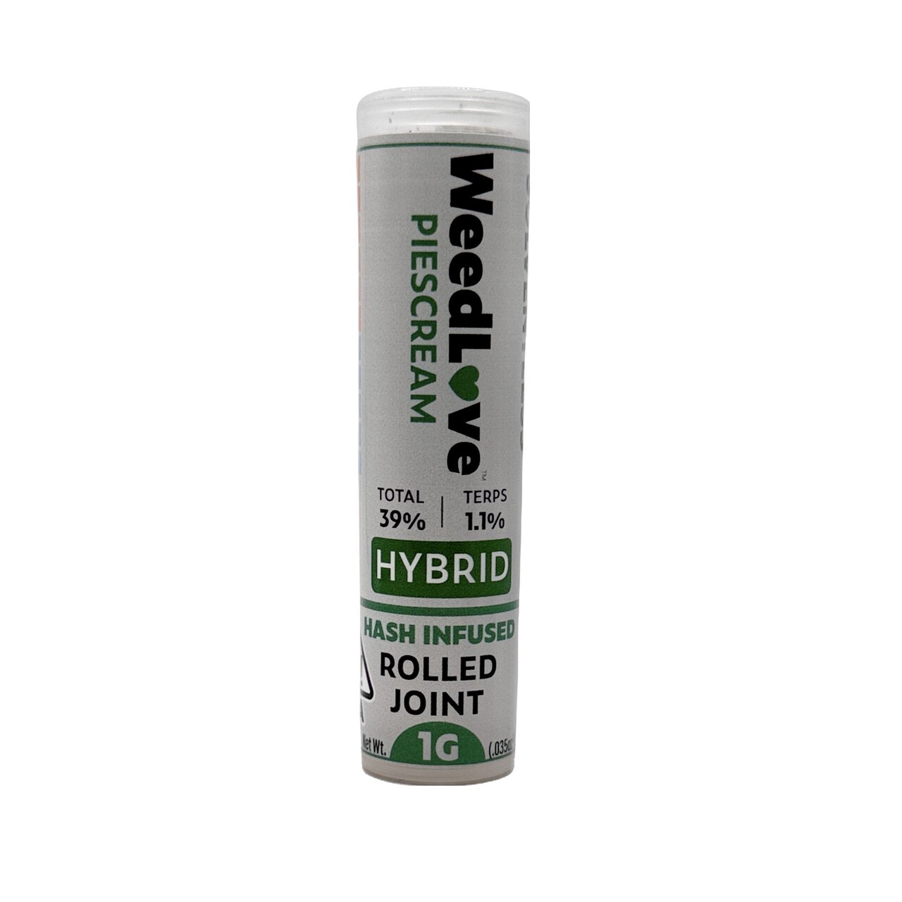 Photograph of product: PIESCREAM au chocolat INFUSED PREROLL SINGLE 1G