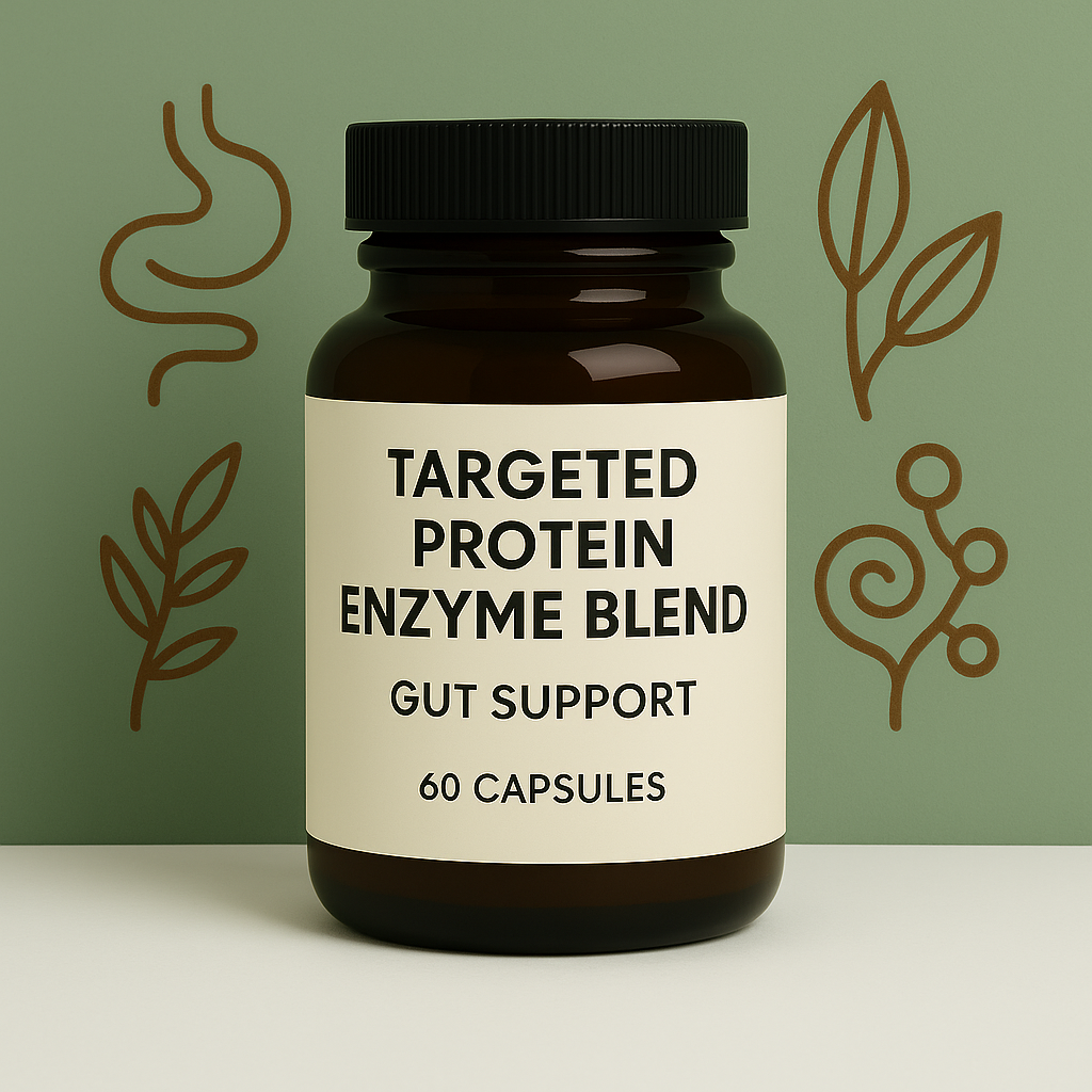 Photograph of product: Targeted Protein Enzyme Blend - Gut Support