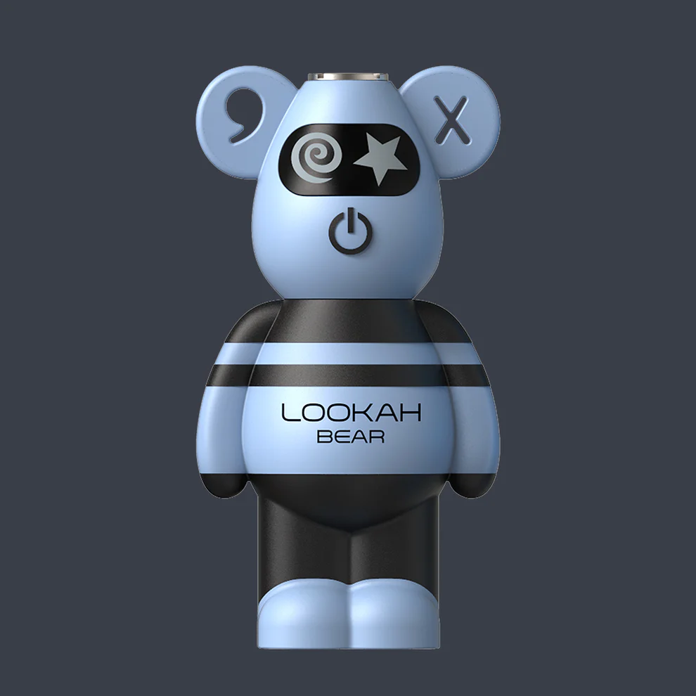 Photograph of product: LOOKAH - BATTERY 510 - BEAR - AQUA