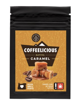 Photograph of product: Hapy Kitchen | 50mg Coffeelicious Caramel (S)