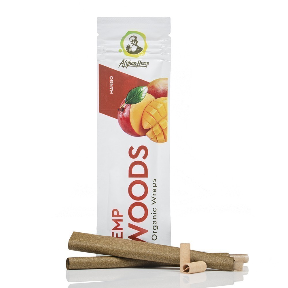 Photograph of product: Afghan Hemp Organic Wraps Multi Flavored - Mango