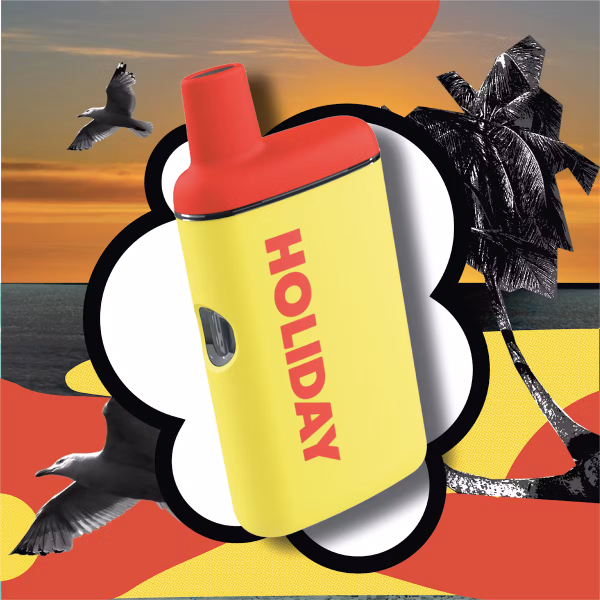 Photograph of product: Golden Hour (S) - 1g Disposable Vape - HOLIDAY