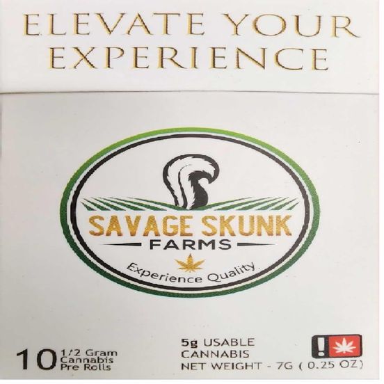 Photograph of product: Savage Skunk Joint Pack: Mimosa - 