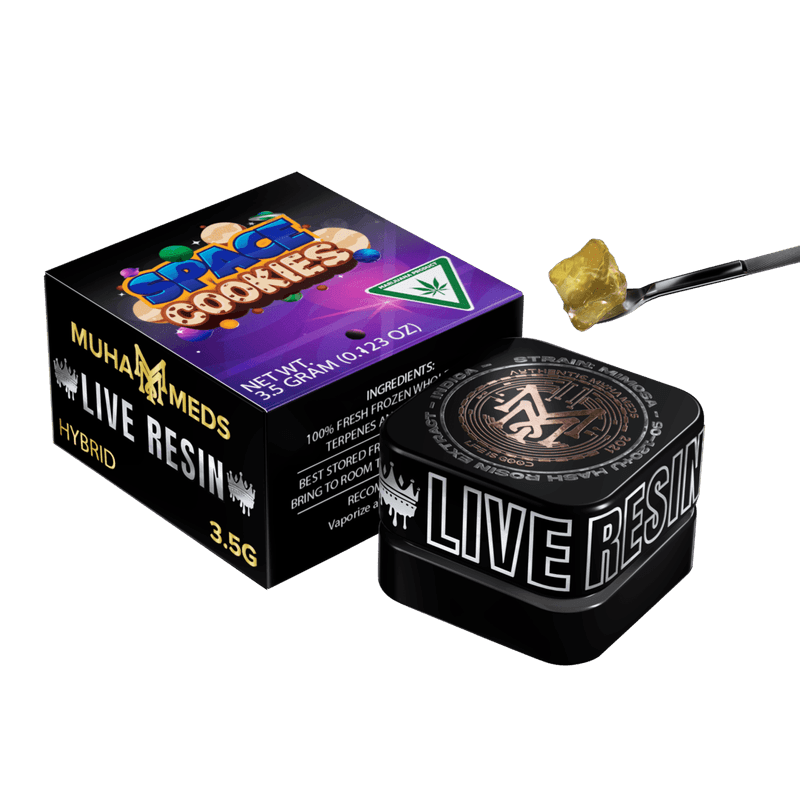 Photograph of product: Space Cookies Live Resin