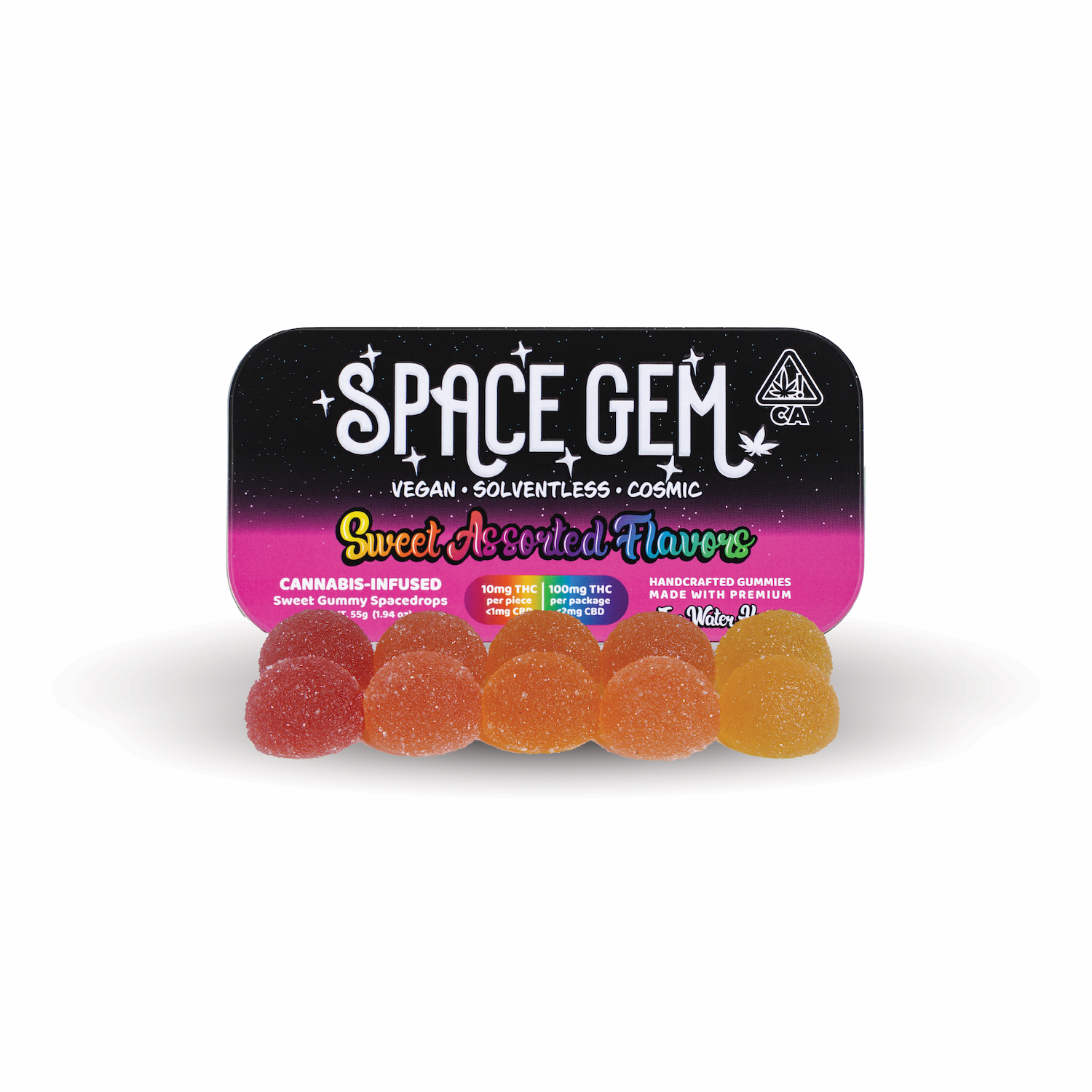 Photograph of product: Sweet Gummy Spacedrops