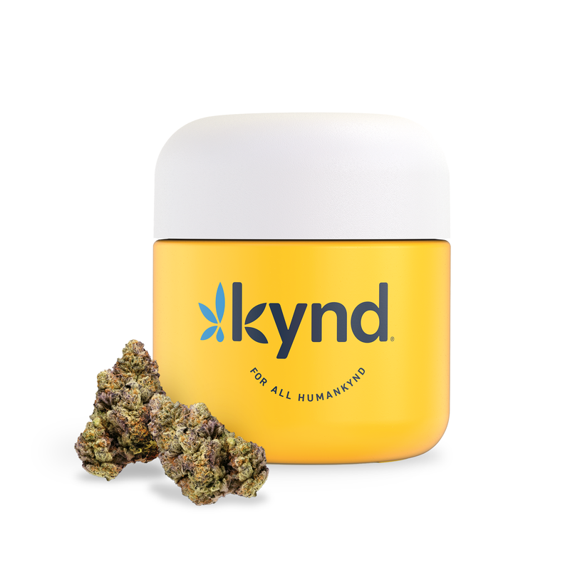 Photograph of product: KYND GMO x Jet Fuel Gelato 3.5g Prepack