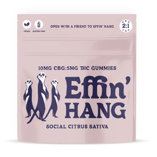 Photograph of product: Social Citrus 2:1 (CBG:TH-oui) I 100mg (20pk)