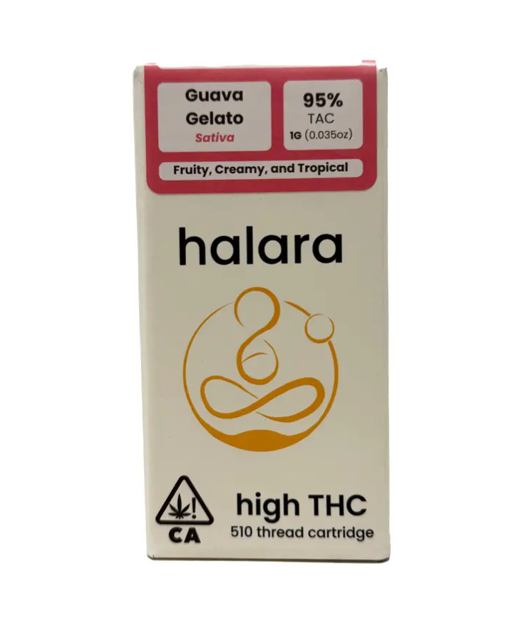 Photograph of product: GUAVA GELATO 1G CARTRIDGE