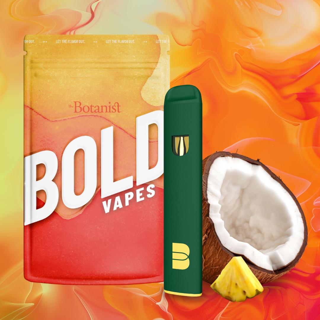 Photograph of product: BOLD Pina Colada - Disposable Pen - 1.0g