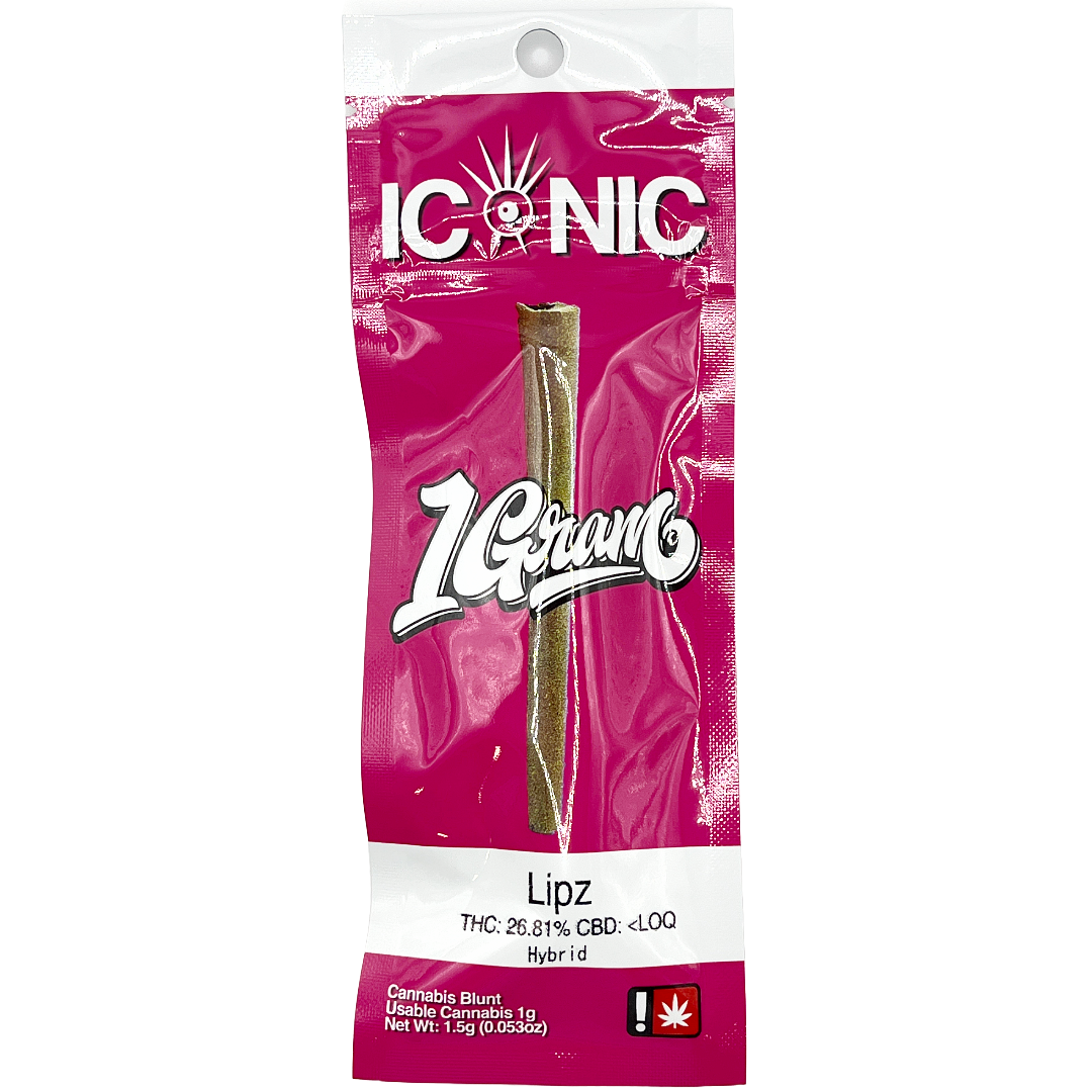 Photograph of product: Iconic- Lipz 1G Blunt (H)