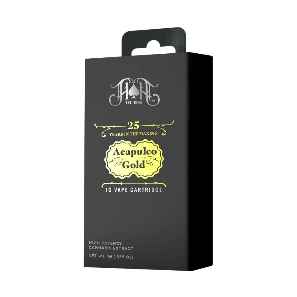 Photograph of product: HEAVY HITTERS | ACAPULCO GOLD | CARTRIDGE | 1G
