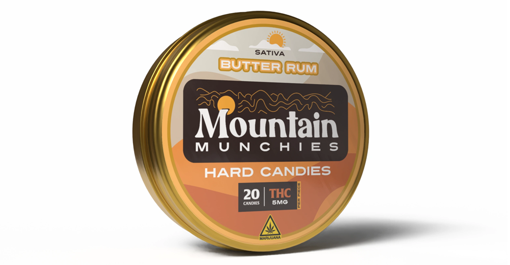 Photograph of product: Mtn Munchies Hard Candies (Butter Rum Oui'd)