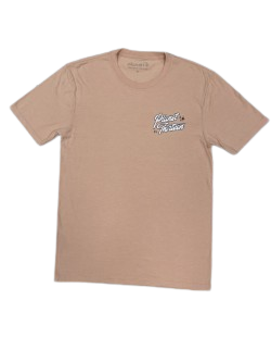 Photograph of product: Peach Planet 13 Stars Tee Small
