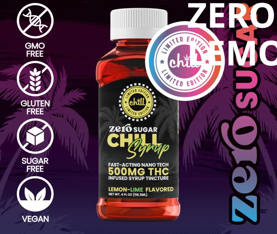 Photograph of product: Chill Zero Sugar Lemon Lime TH-oui Syrup