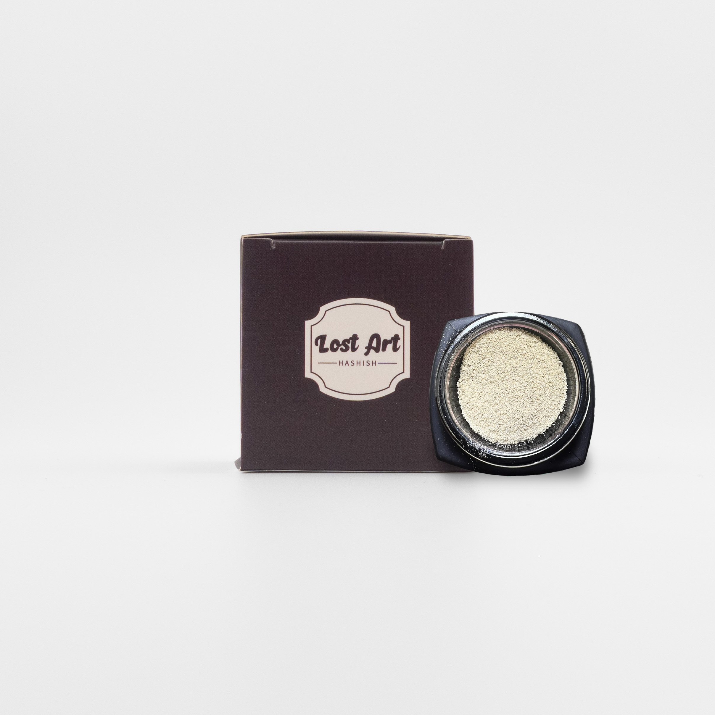 Photograph of product: Lost Art Oui'd Sleigh Ride Runtz Sift Bubble au chocolat