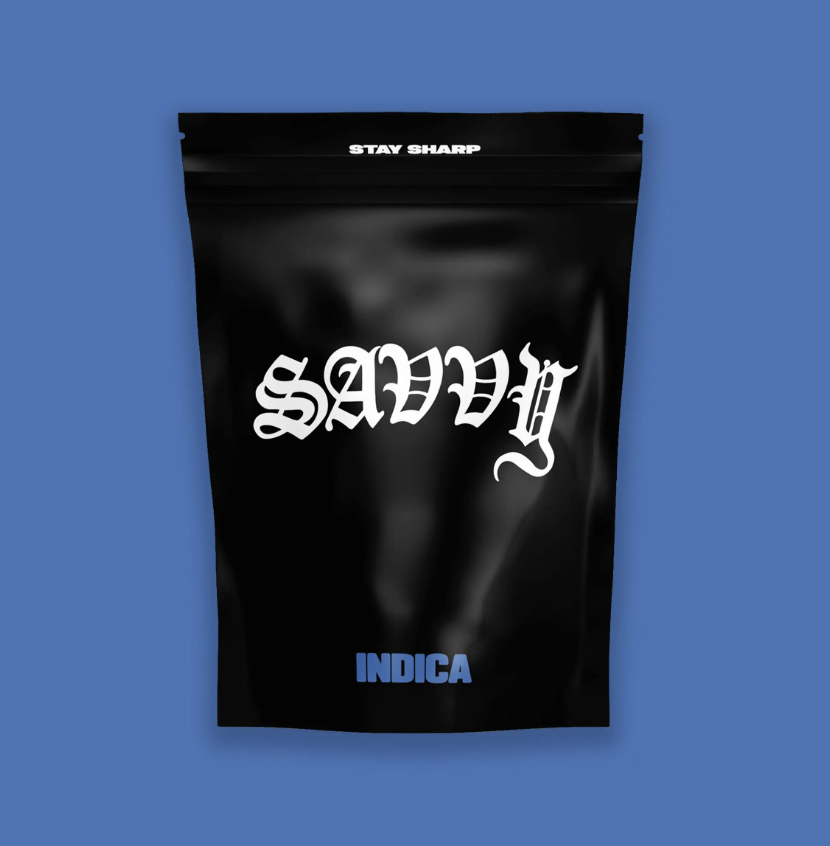 Photograph of product: SAVVY TRIANGLE KUSH POPCORN - 7g