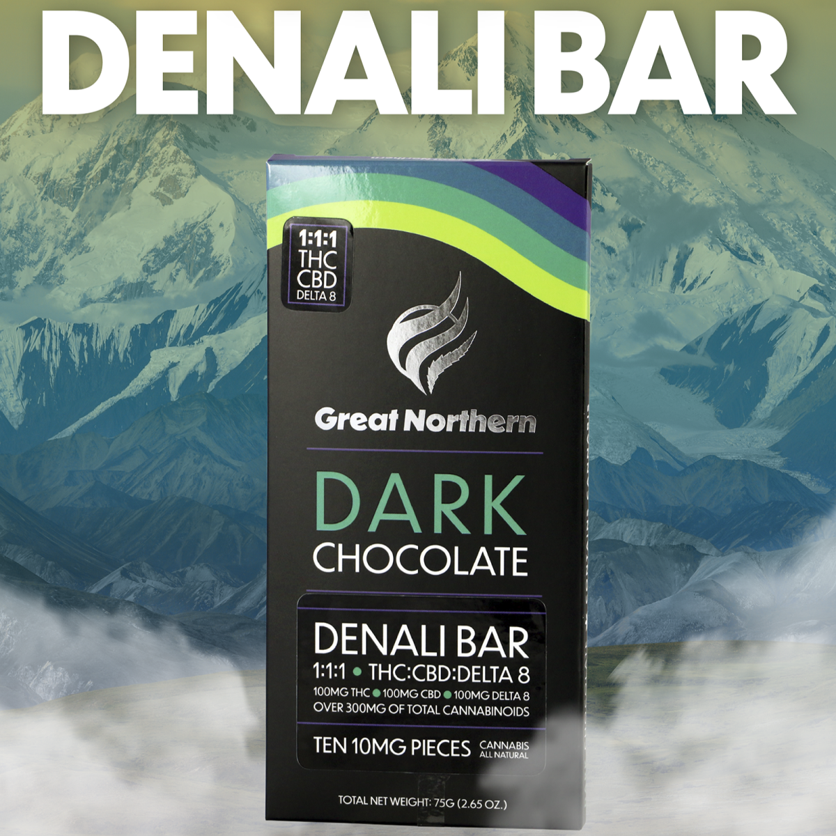Photograph of product: Denali Chocolate Bar